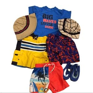 Swimwear 3-6 mo. old boy: Nautica, Koala Baby, etc